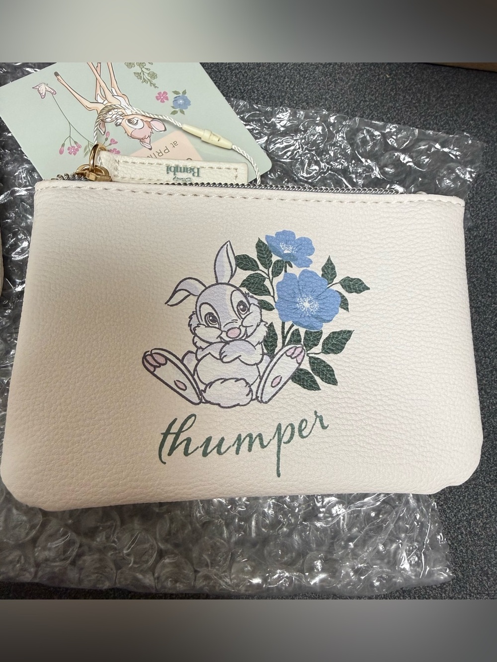 Primark Thumper Floral Print Coin Purse *NWT